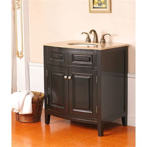 Shop Sevante 32 Inch Single Sink Bathroom Vanity Black Free