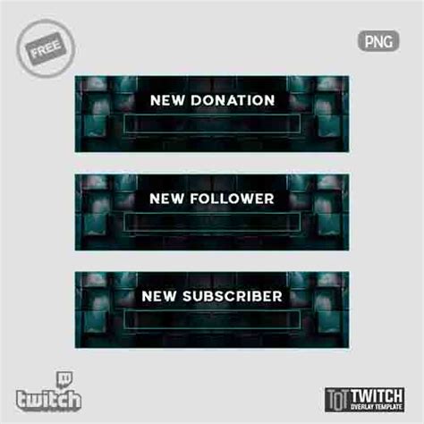 Download over 42 free stream overlay templates! Dove Alert - Twitch Overlay Template