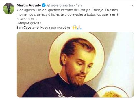 En la argentina, cada 7 de agosto miles de fieles celebran el día de san cayetano, patrono del pan y del trabajo, y se reúnen en la iglesia ubicada en el barrio de liniers de acuerdo a determinadas medidas de prevención y cuidado para evitar contagios de coronavirus. En el Día de San Cayetano los argentinos pidieron salud ...