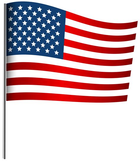 Flag of the united states independence day, american flag borders., free portable network graphics (png) archive. American Waving Flag PNG Clip Art Image | Gallery Yopriceville - High-Quality Images and ...