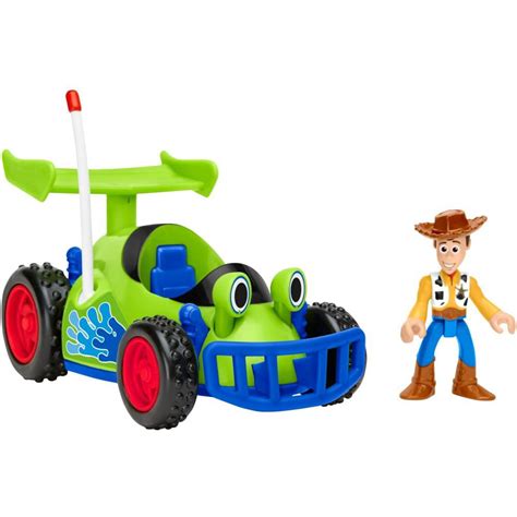 Imaginext Disney Pixar Toy Story Woody And Rc Vehicle Action Figure Sets