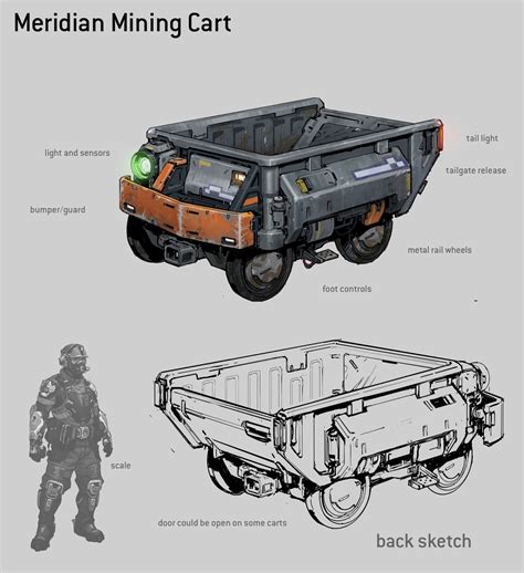 Halo 5 Guardians Meridian Mining Cart