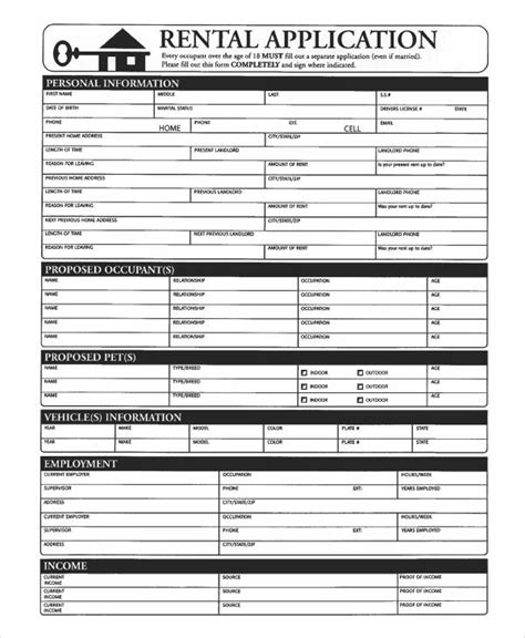 The rental application letter is a letter used to this rental application approval letter is issued to the applicant who filed an application to rent however, depending on the property manager/owner's schedule, it may take up to a week or. sample rental application | Rental application ...