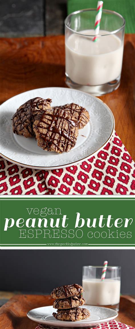 These are the best vegan peanut butter cookies, ever! Vegan Peanut Butter Espresso Cookies » The Speckled Palate