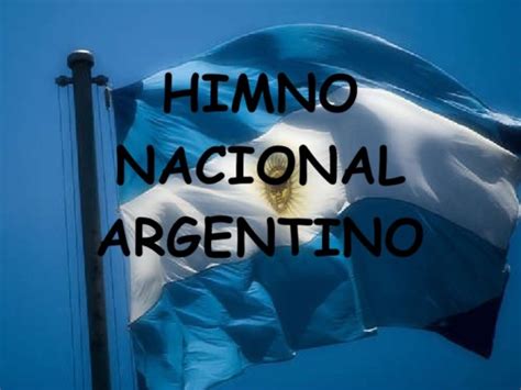 Tarjeta Para Celebrar El Dia Del Himno Nacional Argentino Imágenes