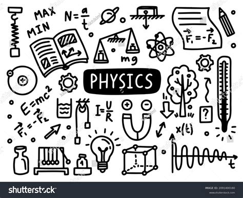 Physics Clipart Black And White