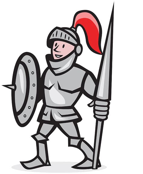 Download Knight Png Picture Knight In Armor Cartoon Hd Transparent