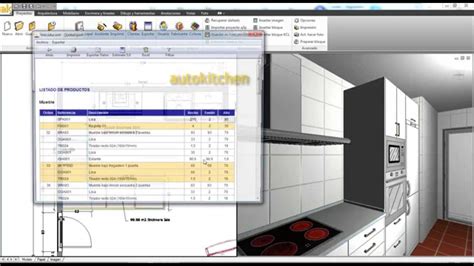 Nicolae bine informat și foarte direct. Diseño de cocina con autokitchen 13 exportando a Estimate ...
