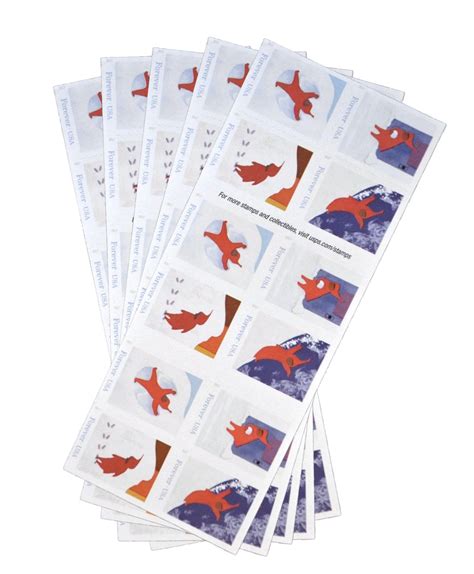 Buy The Snowy Day Us Postage Stamps Book Of 20 5 Booklets 100 Stamps