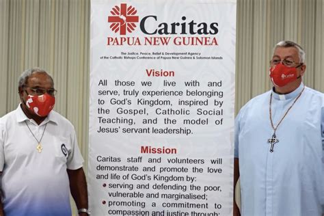 Caritas In Papua New Guinea Unveils New Logo Vision Mission Statement