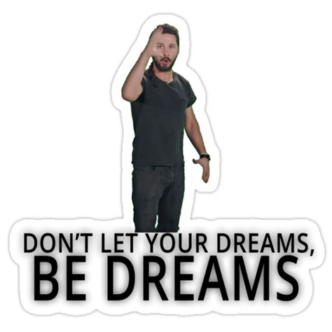 Just Do It Shia Labeouf Stickers By Jojo Nerd Redbubble