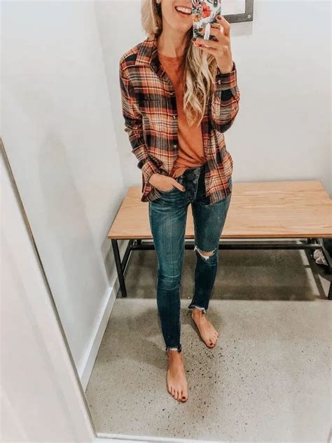 133 Flannel Fall Outfits Style Tips How To Wear Your Favorite Shirt 20
