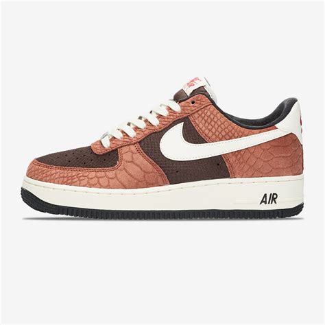 Nike Air Force 1 Prm Red Bark Cv5567 200 Unisex Sneakers