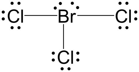 Lewis Structure Brcl3