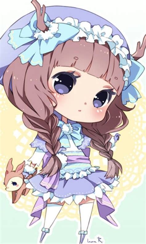 Deer Girl Chibi And Anime Pinterest Chibi Anime And Drawings