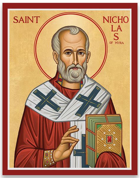 Saint Icons Saint Nicholas Of Myra Icon Monastery Icons