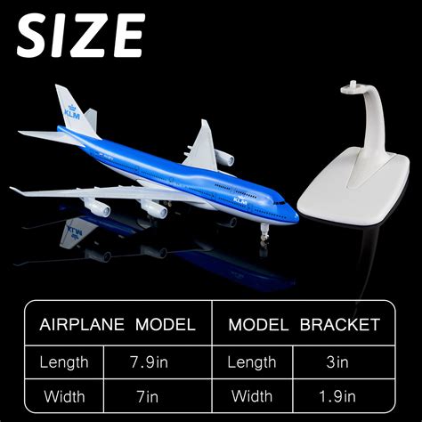 Busyflies 1300 Scale Klm Dutch Royal Boeing 747 Airplane Models Alloy Diecast Airplane Model