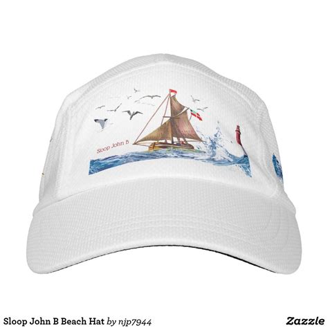 Sloop John B Beach Hat Athletic Hat Mens Caps Fitted Hats