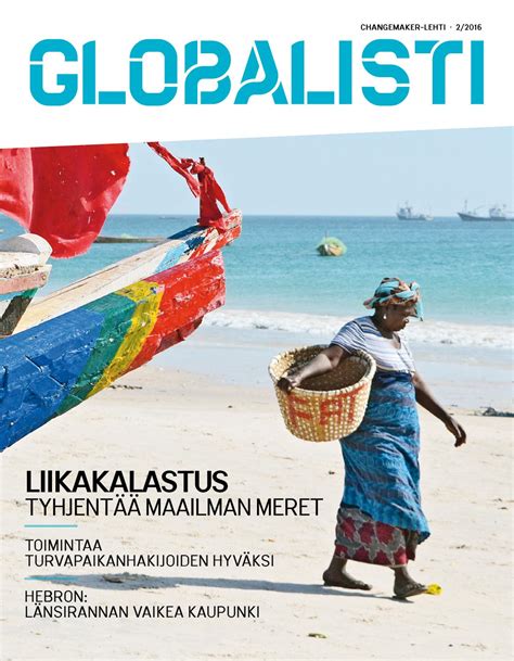 Globalisti 2/2016 - teemana liikakalastus by Kirkon Ulkomaanapu / Finn ...