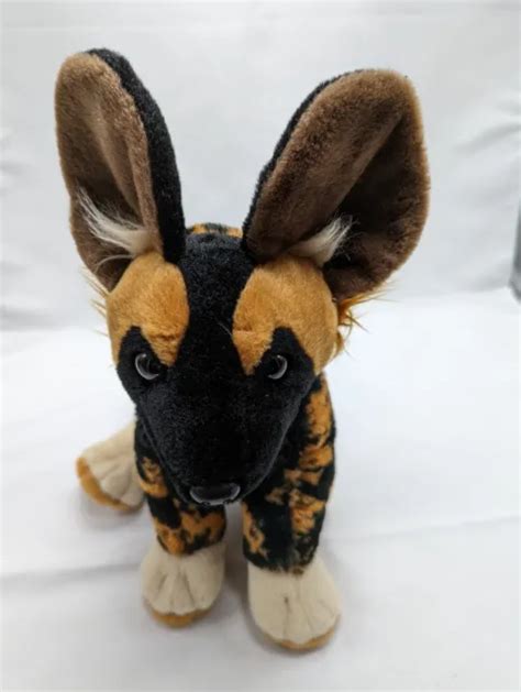 Wild Republic Cuddlekins African Wild Dog Plush Stuffed Realistic Hyena