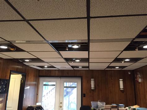 How To Replace Drop Ceiling Tiles With Recessed Lighting