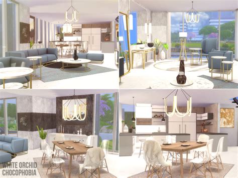 The Sims Resource White Orchid