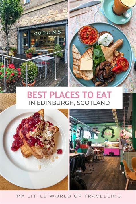 9 Good Places To Eat In Edinburgh - My Little World of Travelling