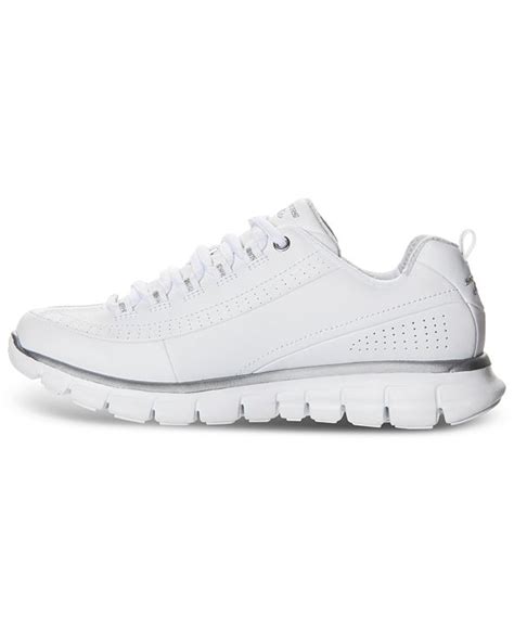Skechers Womens Elite Status Casual Sneakers From Finish Line