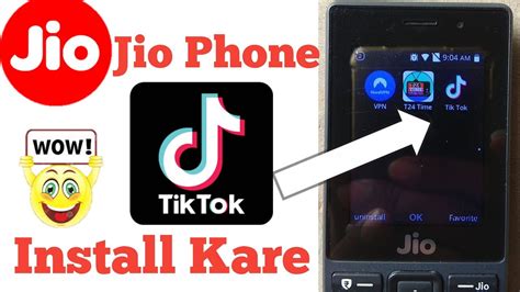 Jio Phone Me Tik Tok Apps Kaise Use Instaal Kare Jio Phone New Apps