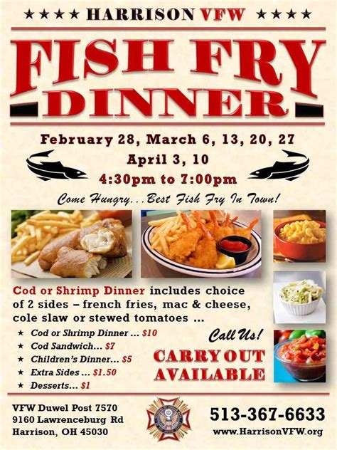 Harrison Vfw Fish Fry Eagle Country 993