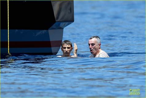 Daniel Day Lewis Shirtless Yacht Vacation In Italy Photo 2927601