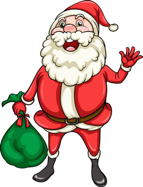 Père Noël Png Tube Weihnachtsmann Santa Clipart