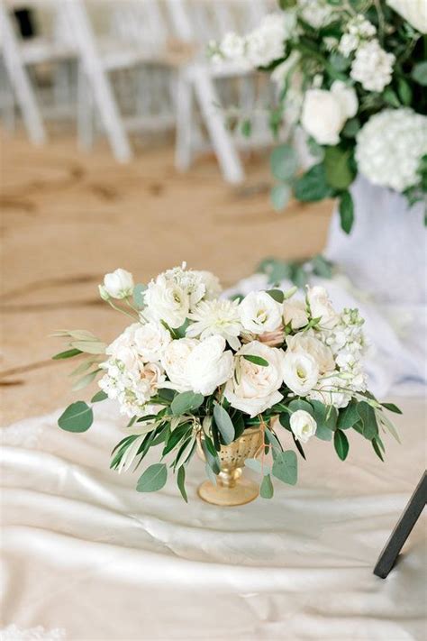 20 White Flower Centerpieces For Weddings Pimphomee