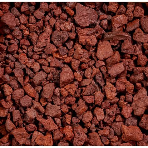 Earthessentials By Quikrete 05 Cu Ft 18 Lb Red Lava Rock In The