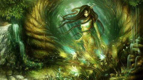 Art Artwork Fantasy Magical Forest Original Magic Creature