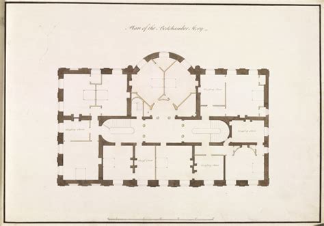 Mere Hall Knutsford Cheshire Plan Of The Bedchamber Storey Riba Pix