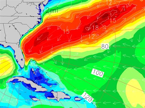 Coastal Low Blue Bird High More Surf For East Coast Caribbean