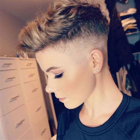 Glowing Undercut Short Hairstyles For Women Hairstyles