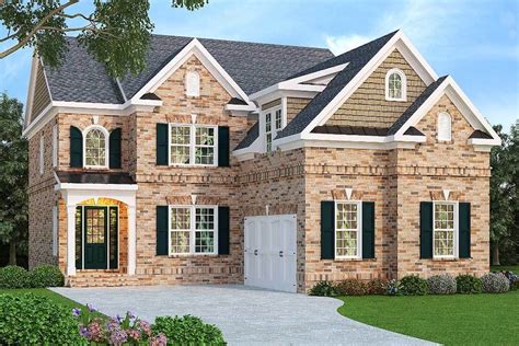 45 House Plan With Courtyard Garage Top Style