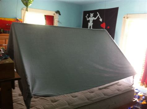 Made A Bed Tent For My Son Four Pvc Pipes 40 In Long One 60 To 70 In