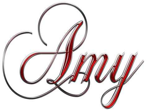 Name Amy Png By Princessdawn755 On Deviantart