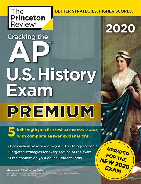 Cracking The Ap Us History Exam 2020 Premium Edition 5 Practice