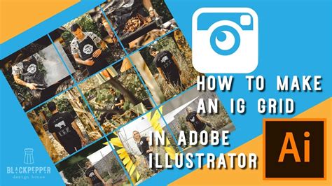 How To Make An Instagram Grid Using Adobe Illustrator Youtube