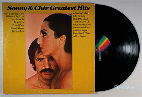 Greatest Hits By Sonny And Cher Lp With Recordvision Ref3140612552