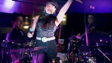 Cristina Amaro Tribute To Selena Techno Cumbia Cts Band Youtube