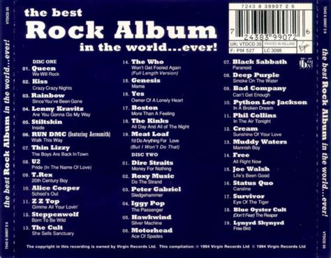 Various Artists The Best Rock Album In The World Ever 1994