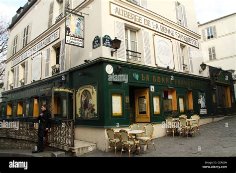 Restaurant La Bonne Franquette Rue St Rustique Montmartre Paris