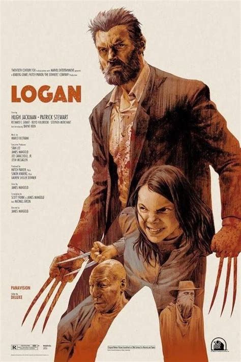 Logan 2017 authentic original movie poster dbl sided 27x40 hugh jackman patrick stewart logan film poster is a. Logan Movie Poster | Movie poster art, Marvel movie ...