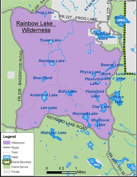Rainbow Lake Wilderness National Wilderness Areas