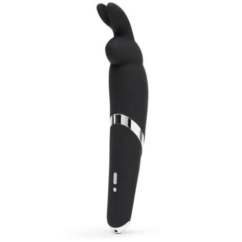Happy Rabbit Rechargeable Wand Vibrator Black Sex Toys At Adult Empire